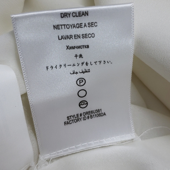 BCBGMaxAzria Gardenia strapless dress ivory 2 - Picture 9 of 12